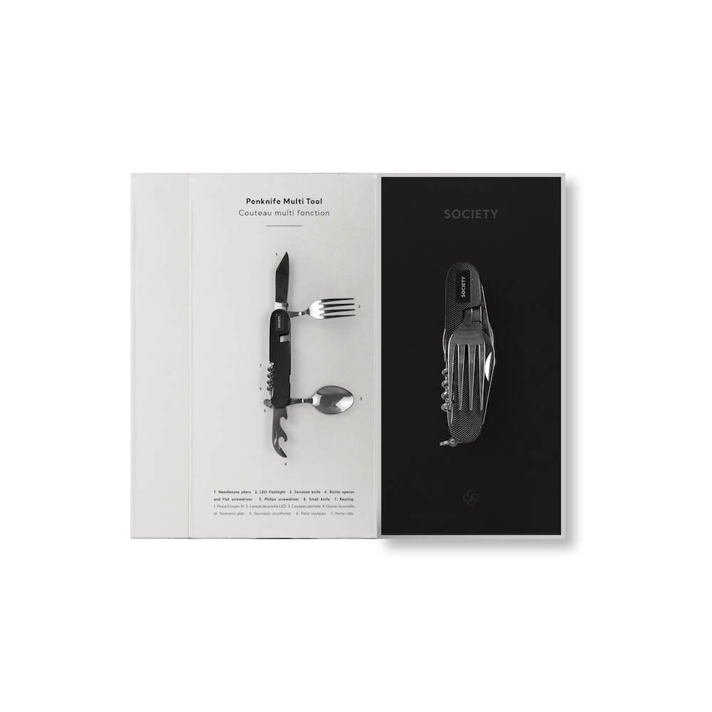 Multiværktøj , Cutlery Multi Tool - sort